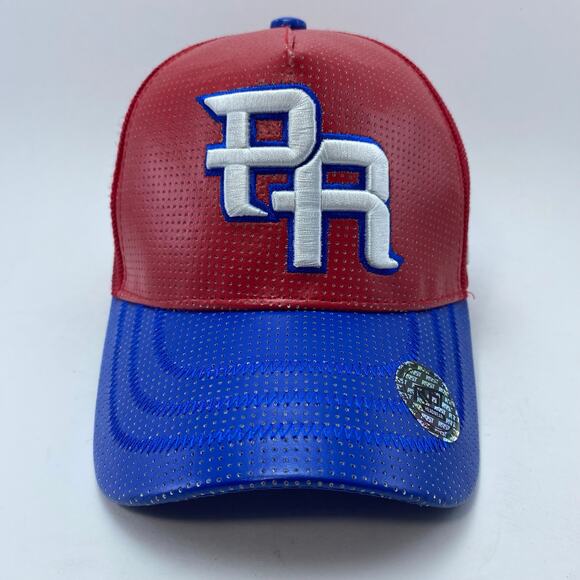 PUERTO RICO Embroidered Trucker Mesh Adjustable SnapBack Hat Adult - Picture 5 of 11